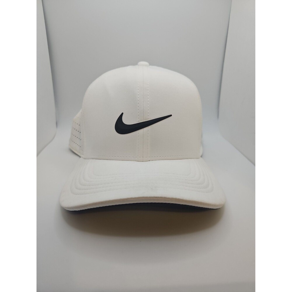 Nike Golf Dri-Fit ADV Hat Classic 99 White One Size - Fits Like Large NikeGolf